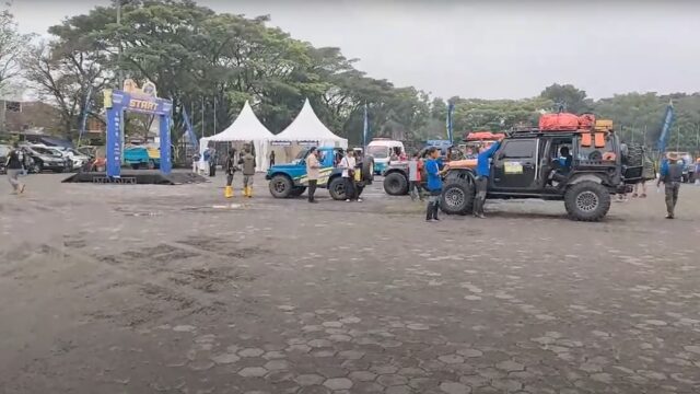 Puluhan Offroader Kumpul di Dadaha ikuti event Gandara Ultimate Adventure & Charity