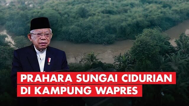 Prahara Sungai Cidurian di Kampung Wakil Presiden Ma'ruf Amin