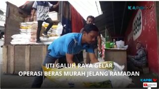 IJTI Galuh Raya Gelar Operasi Beras Murah Jelang Ramadan