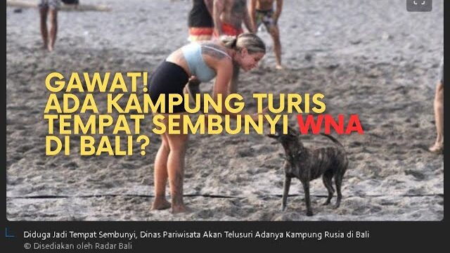 Turis Asing Damprat Aparat Mesti Disikat!