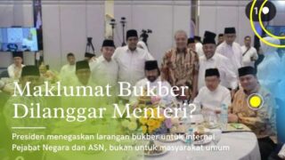 Ada Petinggi yang Mengabaikan Maklumat Larangan Bukber