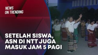 Fakta-fakta ASN di NTT Ikutan Masuk Jam 5 Pagi Seperti Siswa SMA