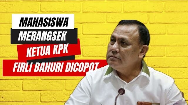 Mahasiswa Merangsek Gedung Merah Putih KPK