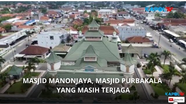 Masjid Agung Manonjaya Masjid Purbakala Yang Masih Terjaga