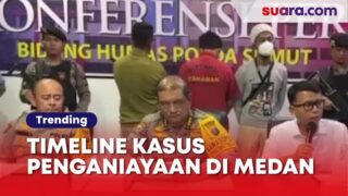 Timeline Kasus Penganiayaan Anak Perwira Polda Sumut, Kini Jadi Tersangka