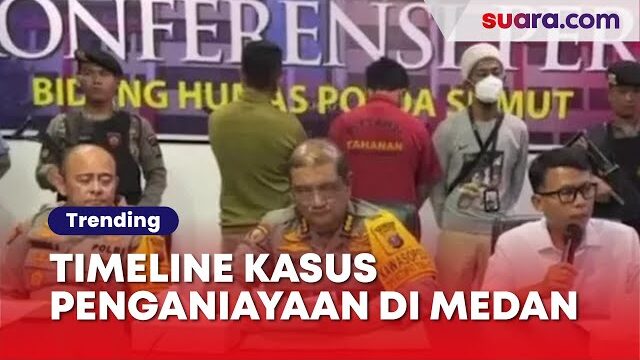 Timeline Kasus Penganiayaan Anak Perwira Polda Sumut