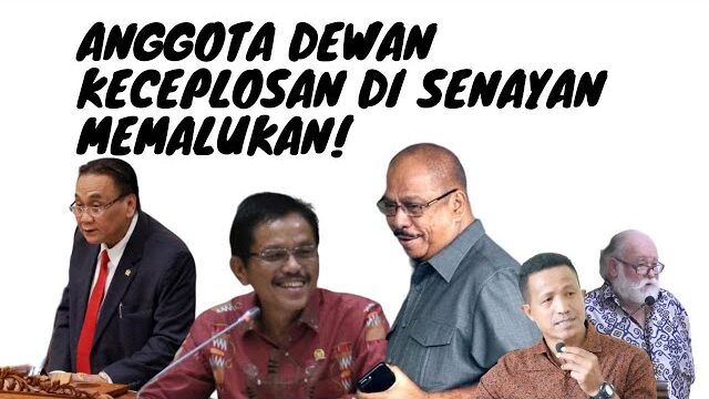 Anggota Dewan Jangan Memalukan!