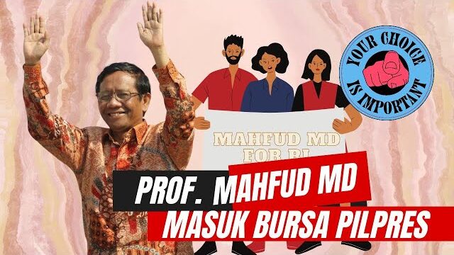 Prof. Mahfud MD Nyaris Jadi Cawapres
