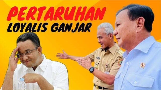 Elektabilitas Ganjar Melorot Prabowo dan Anies Ketiban Muntahan