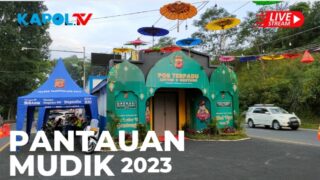 LIVE STREAMING l Arus Mudik Letter U Gentong