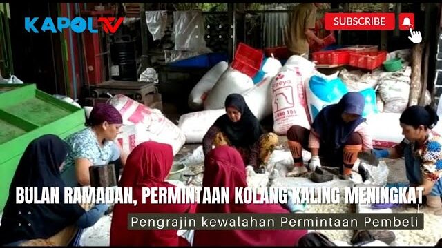 Kolang Kaling Masih Jadi Primadona Saat Ramadan