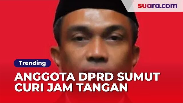 Anggota DPRD Sumut yang Curi Jam Tangan Rp 3.5 Juta