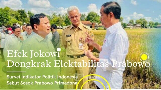 Efek Jokowi Sundul Elektabilitas Prabowo
