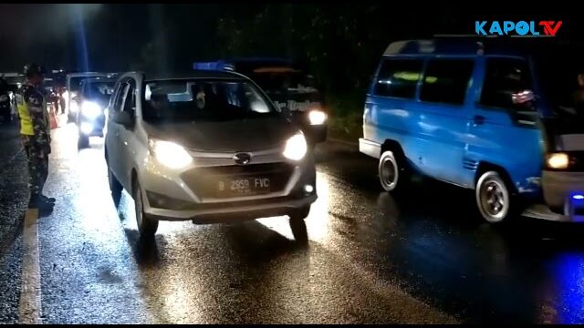 Jalan Gentong Kembali dipadati Pebalik