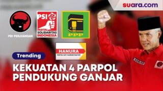 Menilik Kekuatan 4 Parpol Pendukung Ganjar: Punya Prestasi di Pemilu 2019?