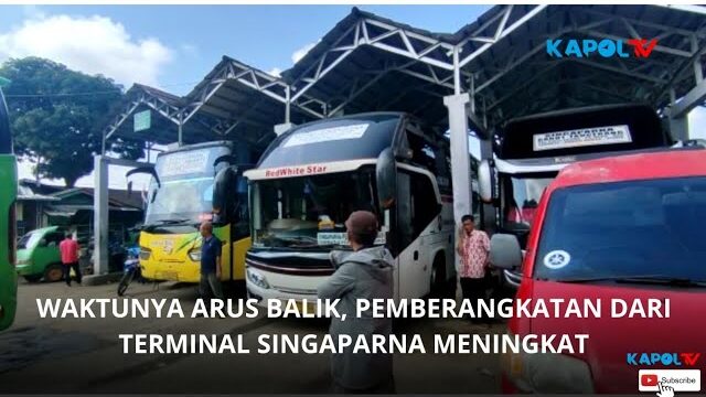 Pemberangkatan dari Terminal Singaparna Meningkat