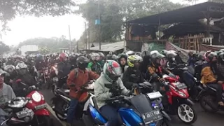 Pohon Tumbang Di Jamanis, Arus Lalin Terhenti Total