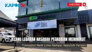 Jelang Lebaran Pegadain Diserbu Nasabah