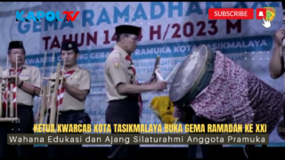 Ketua Kwarcab Kota Tasikmalaya Buka Gema Ramadan Ke XXI