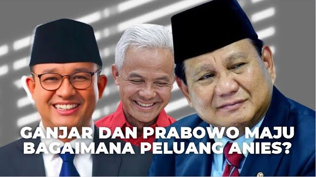 Melawan Ganjar dan Prabowo Bagaimana Peluang Anies?