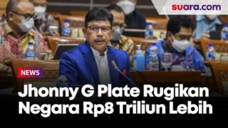 Rugikan Negara Rp8 Triliun Lebih, Menkominfo Jhonny G Plate Ditetapkan Tersangka Korupsi Proyek BTS