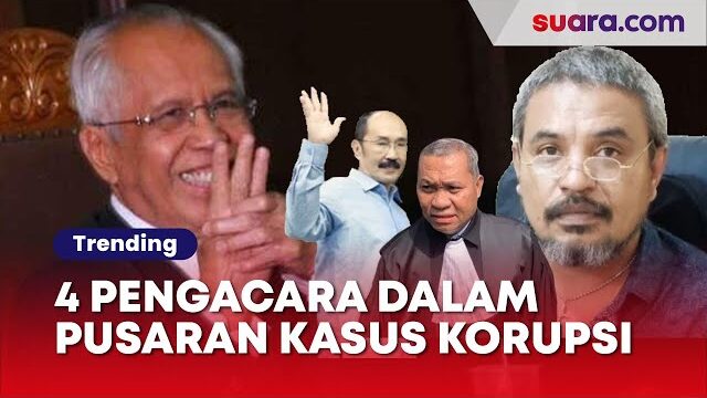 4 Pengacara Dalam Pusaran Kasus Korupsi