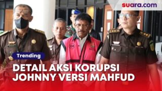 Detail Aksi Korupsi Johnny G Plate Versi Mahfud: Bukan Pidana Biasa, Keluar Rp10 Triliun