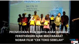 Ferdiansyah Konsen Ajak Masyarakat Cintai Film Karya Anak Bangsa