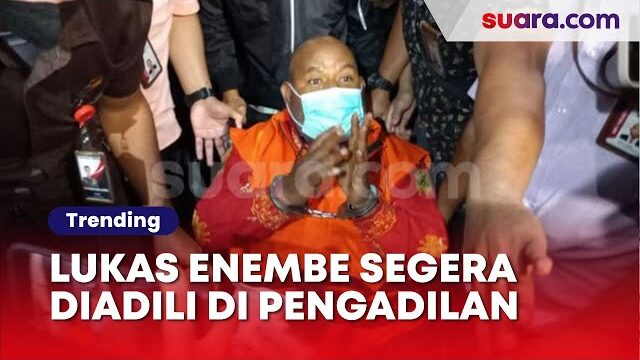Lukas Enembe Segera Diadili di Pengadilan
