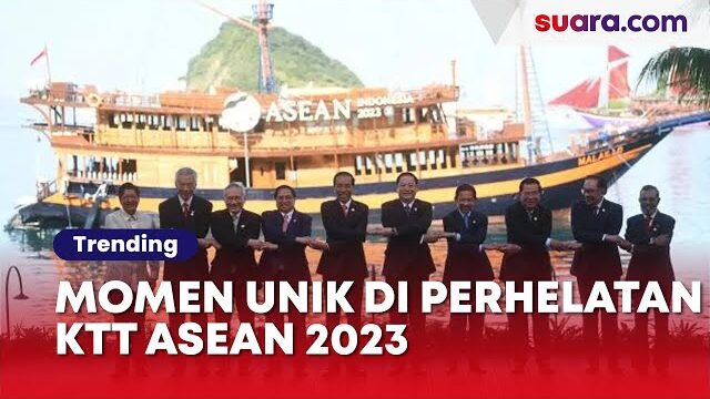 Momen Unik di Perhelatan KTT ASEAN 2023
