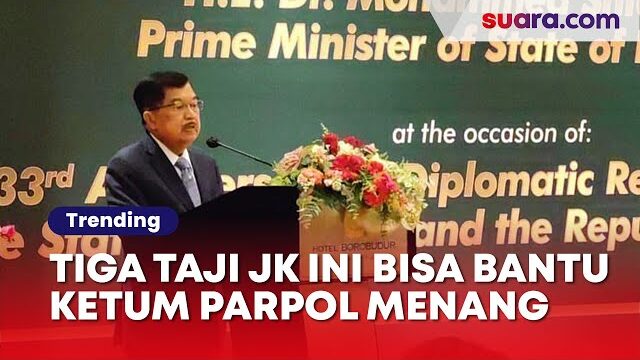 Tiga Taji Jusuf Kalla Ini Bisa Bantu Para Ketum Parpol Menang Pilpres 2024