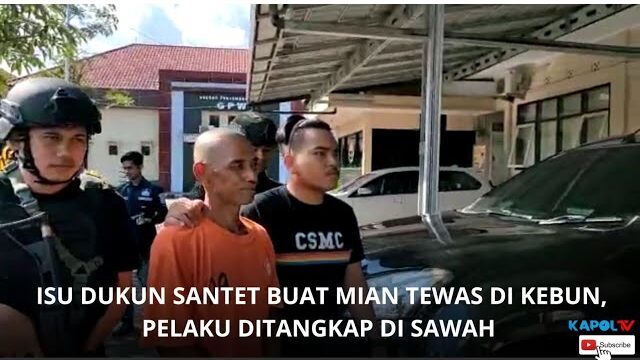 Isu Dukun Santet Buat Mian Tewas di Kebun