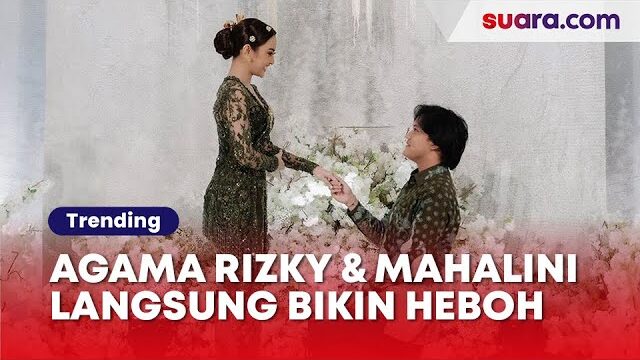 Agama Rizky Febian dan Mahalini Raharja Langsung Bikin Heboh