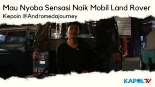 Sensasi Naik Land Rover Keliling Tasik