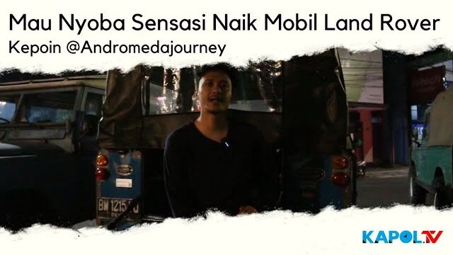 Sensasi Naik Land Rover Keliling Tasik