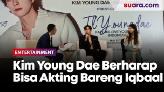 Gelar Fan Meeting di Indonesia, Kim Young Dae Ngarep Akting Bareng Iqbaal Ramadhan