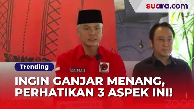 Jika Ingin Ganjar Pranowo Menang PDIP Diminta Perhatikan 3 Hal Ini