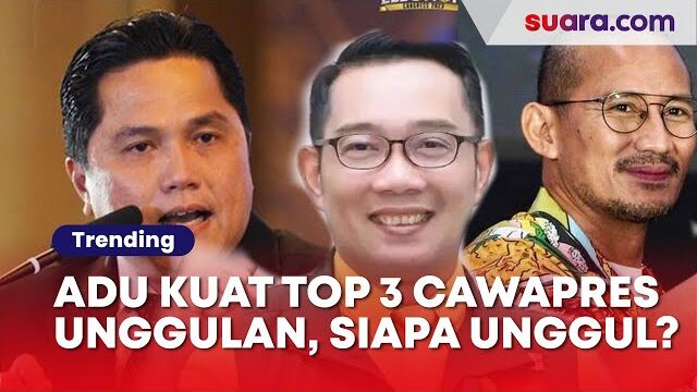 Adu Kuat Top Tiga Cawapres