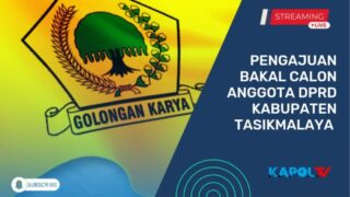 Pengajuan Bakal Calon Anggota DPRD Kabupaten Tasikmalaya Partai Golkar
