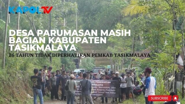 Desa Parumasan 26 Tahun Tak Tersentuh Aspal
