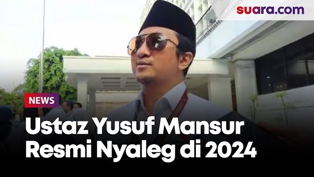 Ustaz Yusuf Mansur Resmi Nyaleg di 2024 dari Partai Perindo