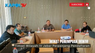 Minat Perempuan Minim, Timsel Bawaslu Wilayah IV Jabar Perpanjang Pendaftaran