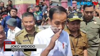 Presiden Joko Widodo Kunjungi Pasar Tanjungsari Sumedang, Cek Harga Sembako