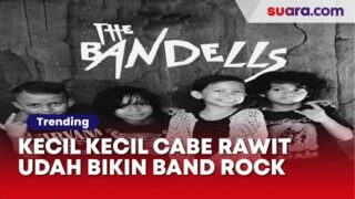Kecil-Kecil Cabe Rawit! 4 Bocil SD Asal Pamulang Membuat Band Rock ‘The Bandells’