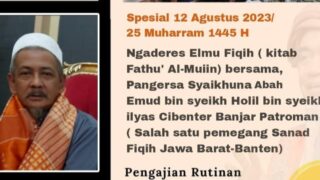 Ngaderes Elmu Fiqih Bersama Syaikhuna Abah Emud Cibeunteur