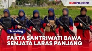 5 Fakta Santriwati Magetan Bawa Senjata Laras Panjang: Buat Konsentrasi Hafal Al Quran