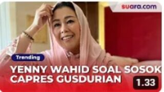 Jawaban Yenny Wahid Saat Ditanya Siapa Sosok Capres yang Paling Gusdurian