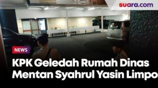 KPK Geledah Rumah Dinas Mentan Syahrul Yasin Limpo, Polisi Bersenjata Siaga di Lokasi
