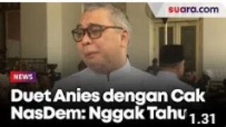 Surya Paloh Duetkan Anies Berduet dengan Cak Imin, Waketum NasDem: Nggak Tahu Saya!
