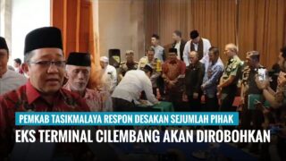 Bupati Tasikmalaya Setuju Eks Terminal Cilembang Dirobohkan